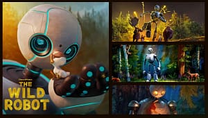 The Wild Robot review sci-fi animation
